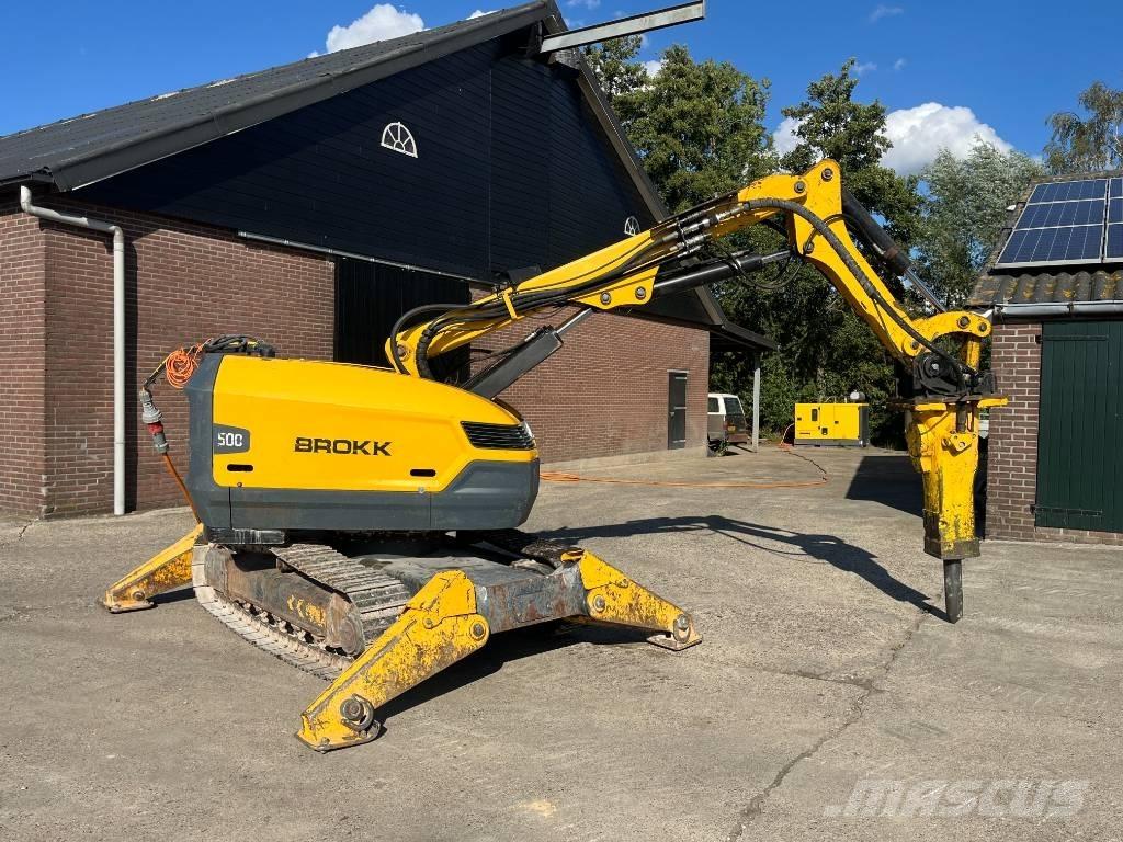 Brokk 500 Özel ekskavatörler