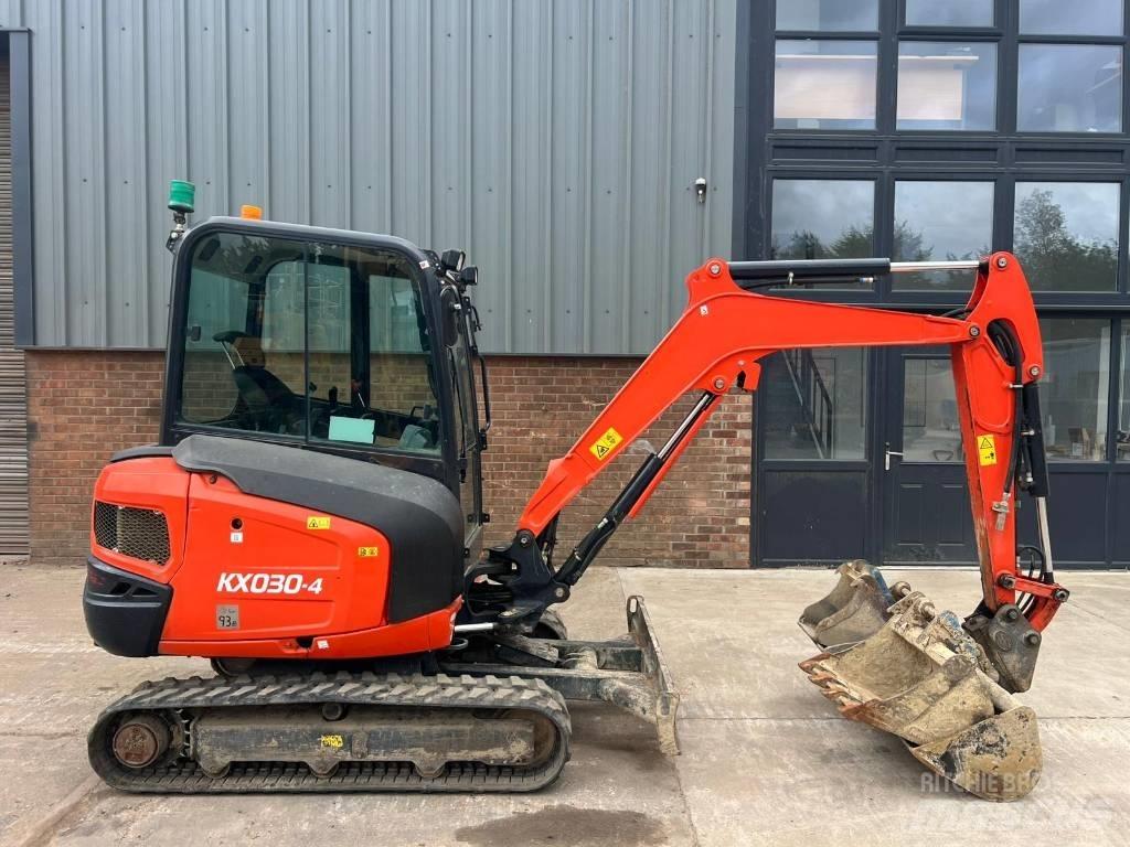 Kubota KX 030-4 Mini ekskavatörler, 7 tona dek