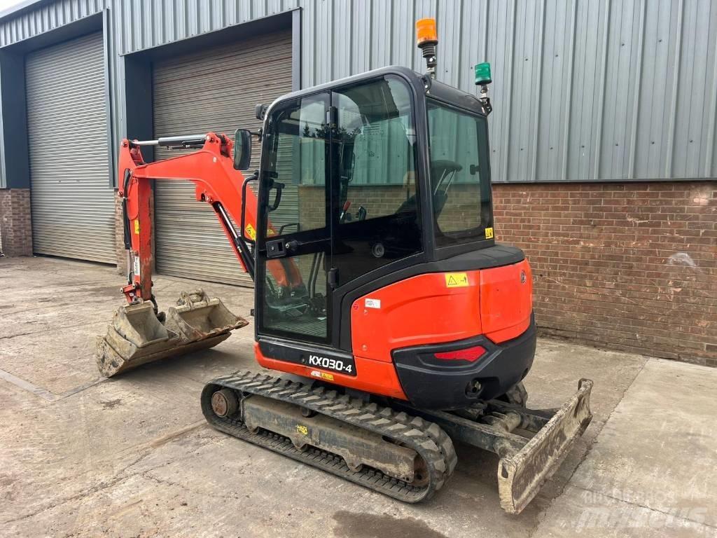 Kubota KX 030-4 Mini ekskavatörler, 7 tona dek