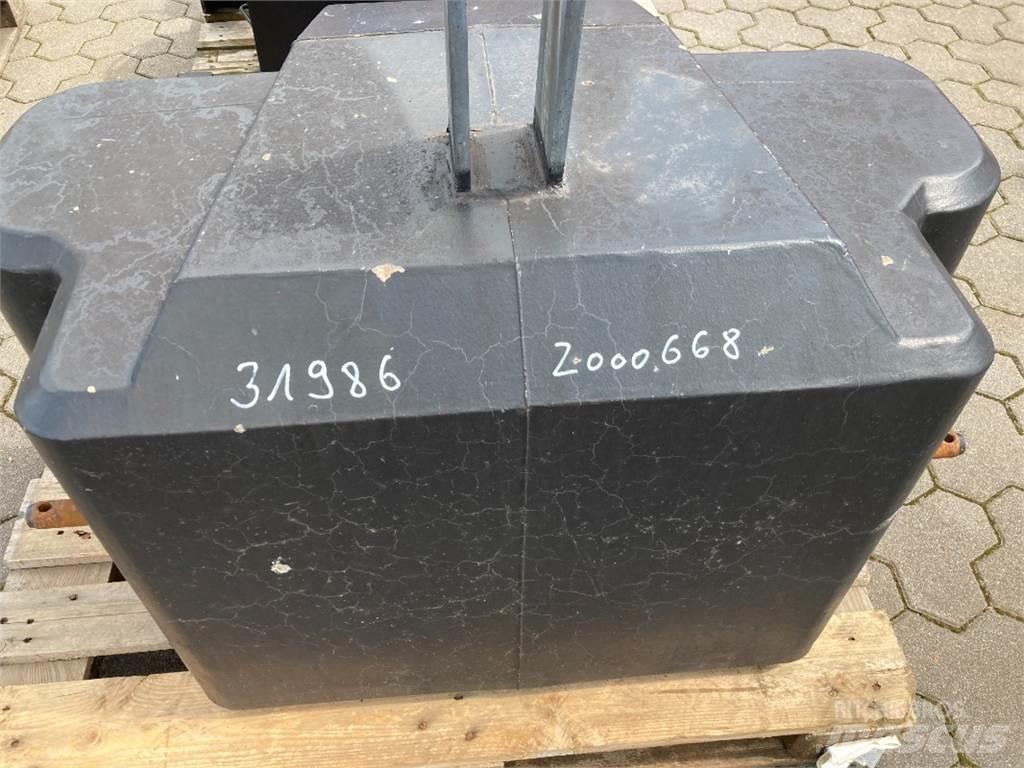  SUER 700 kg Diger traktör aksesuarlari