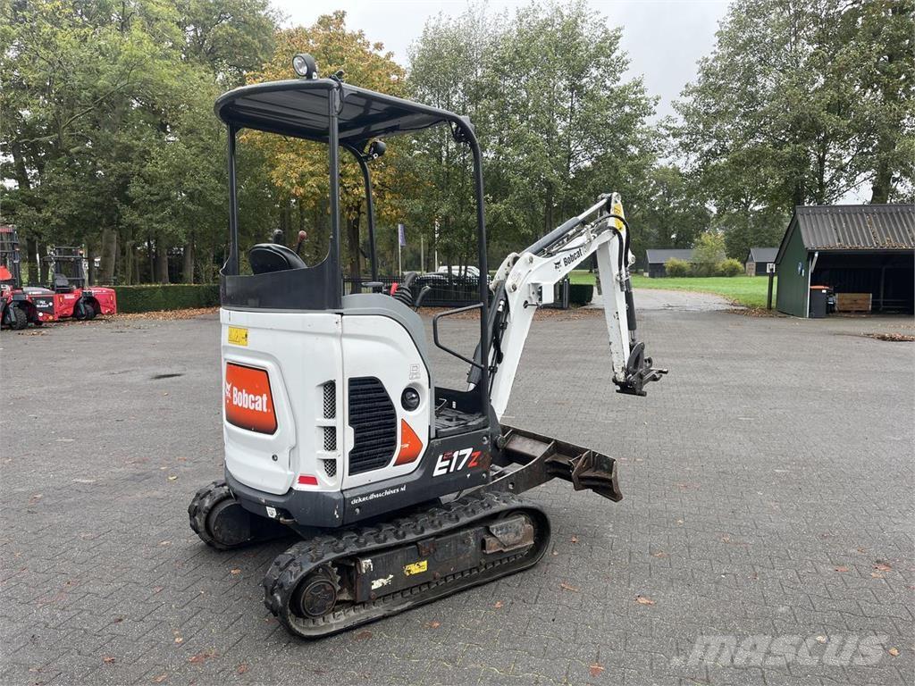 Bobcat E17z Mini ekskavatörler, 7 tona dek