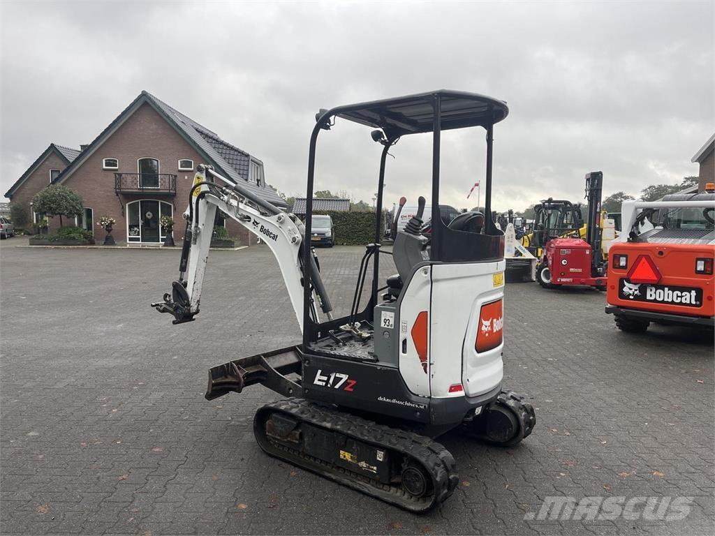 Bobcat E17z Mini ekskavatörler, 7 tona dek