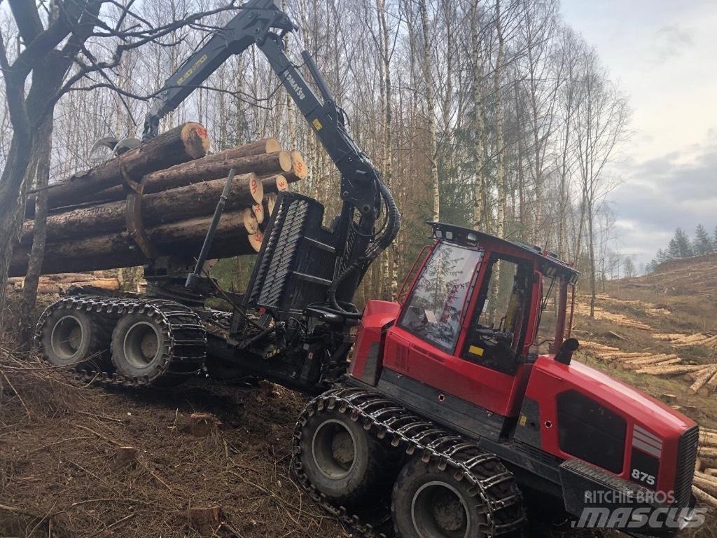 Komatsu 875 Tomruk yükleyici traktörler
