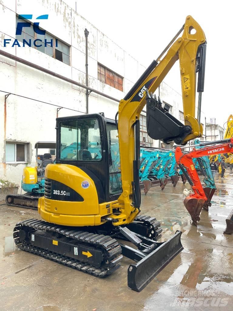 CAT 303.5 C CR Mini ekskavatörler, 7 tona dek