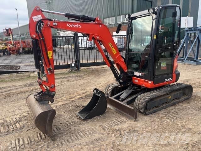 Kubota U 27-4 Mini ekskavatörler, 7 tona dek