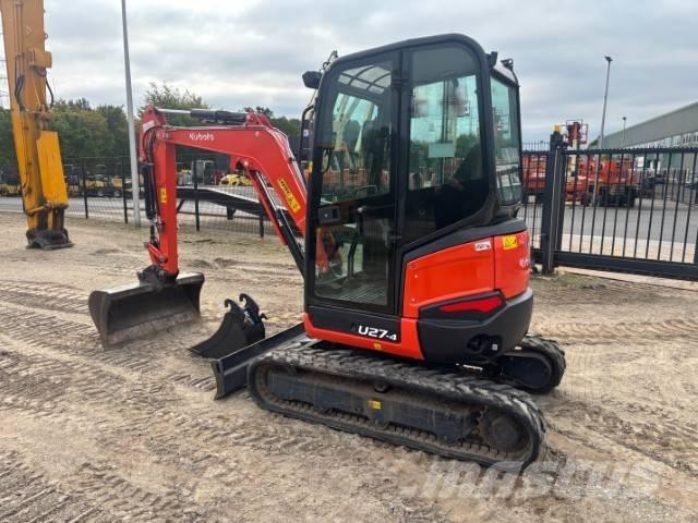 Kubota U 27-4 Mini ekskavatörler, 7 tona dek