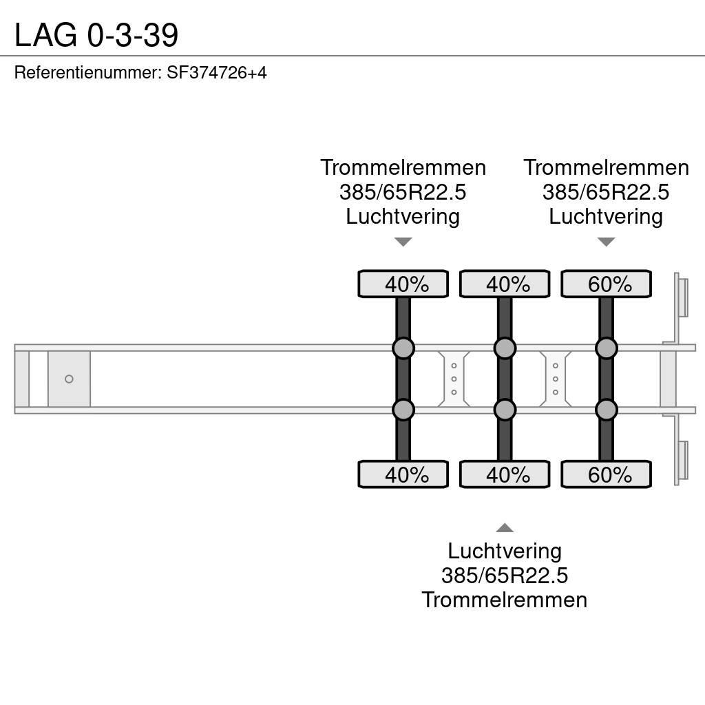 LAG 0-3-39 Flatbed çekiciler