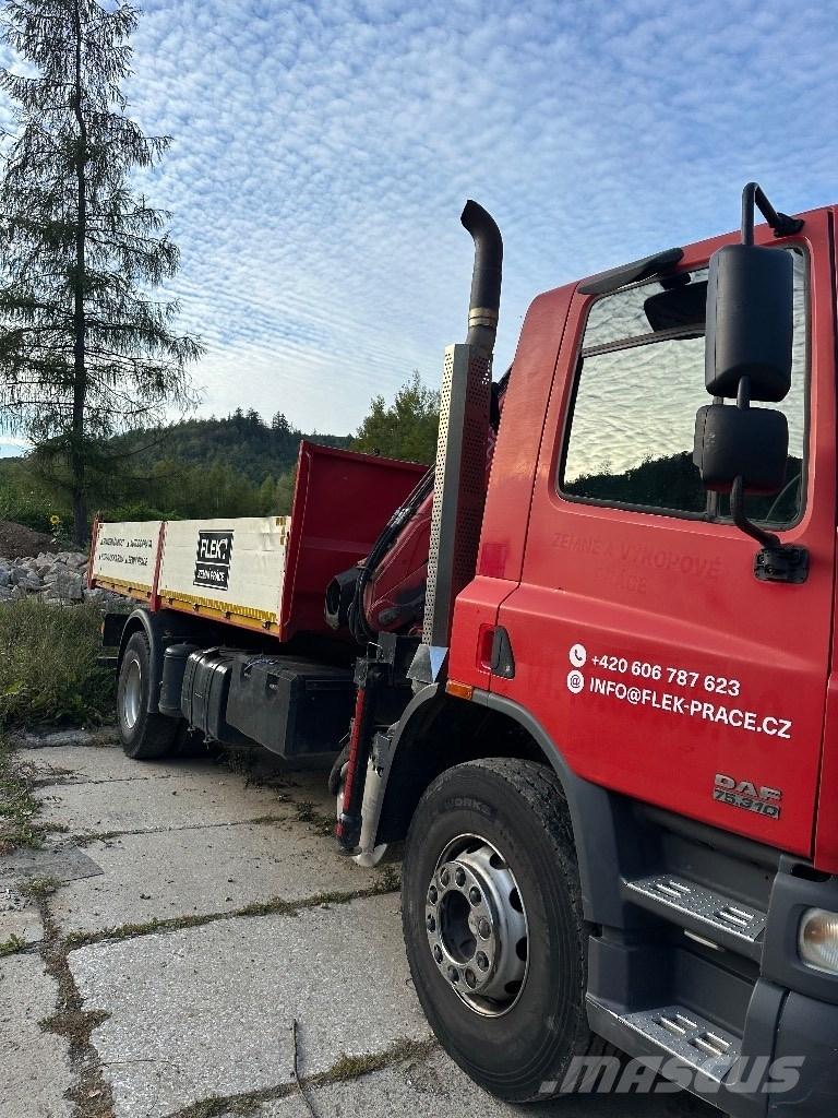 DAF CF 75.310 Araç üzeri vinçler
