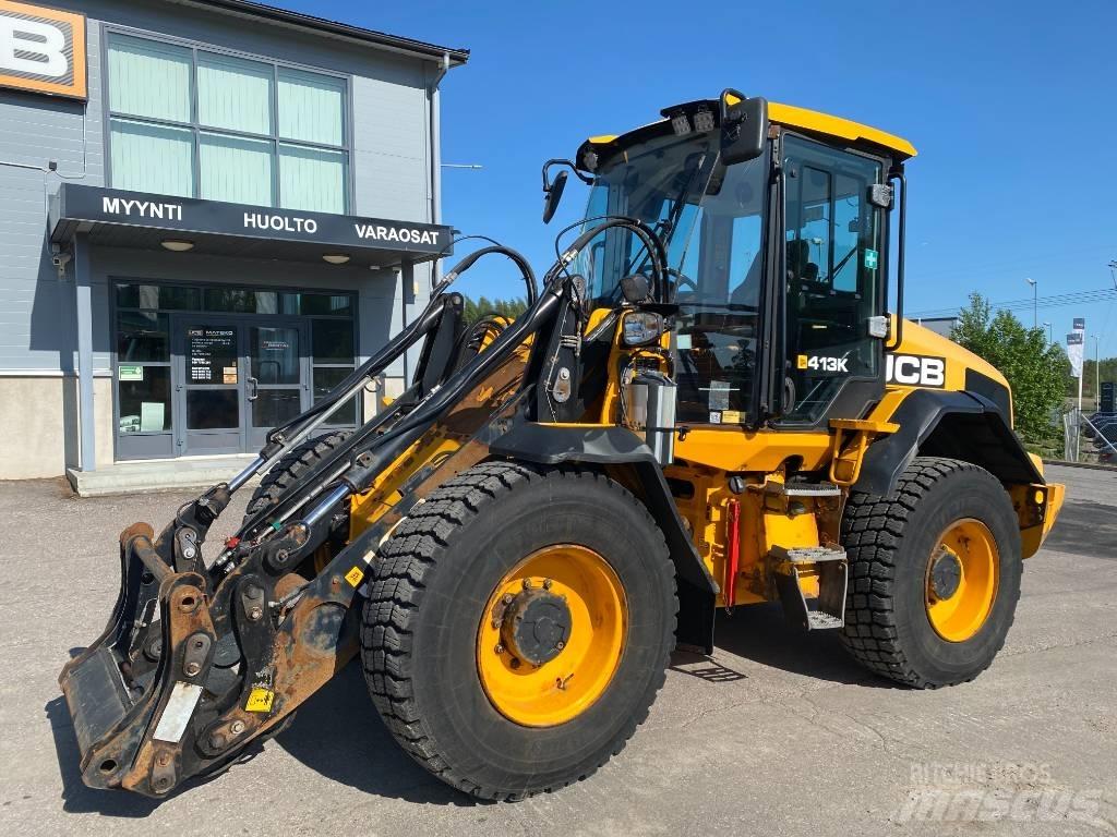 JCB 413 K T4F Tekerlekli yükleyiciler