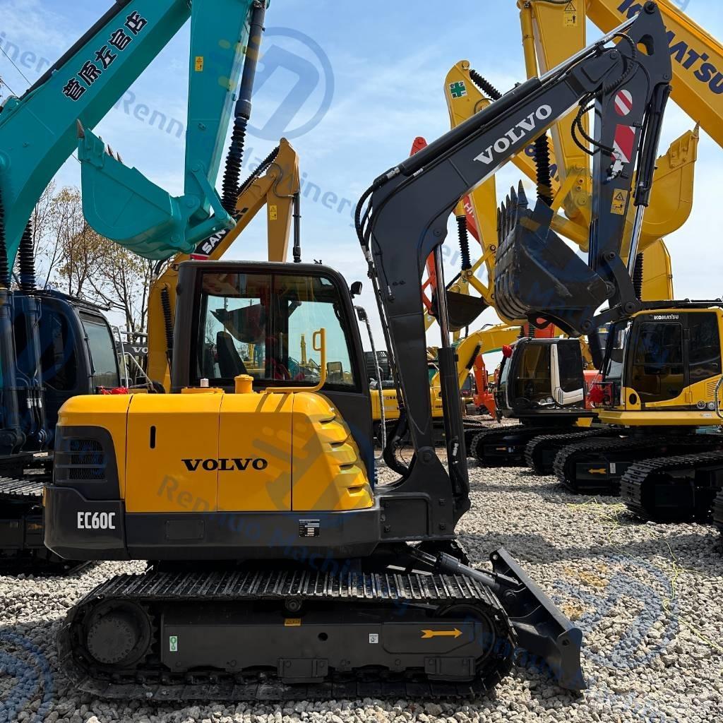 Volvo EC 60 Mini ekskavatörler, 7 tona dek