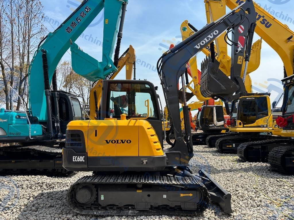 Volvo EC 60 Mini ekskavatörler, 7 tona dek