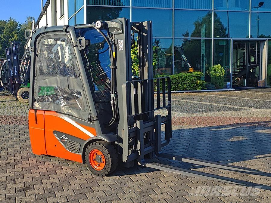 Linde E14-02 Elektrikli forkliftler