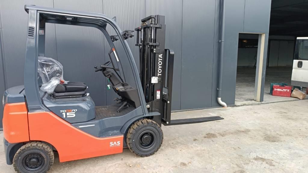 Toyota 8FDF15 Dizel forkliftler