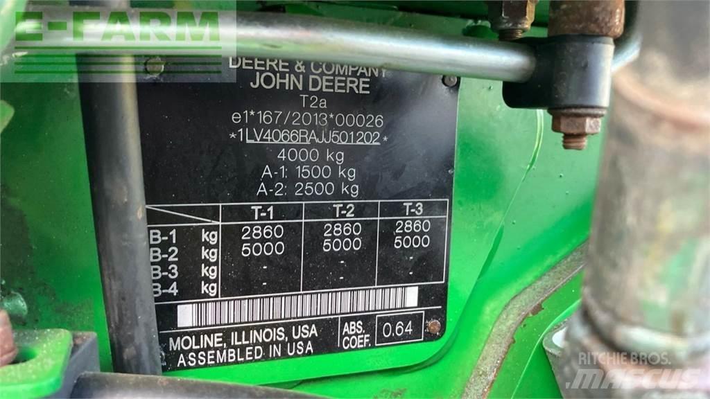 John Deere 4066R Traktörler