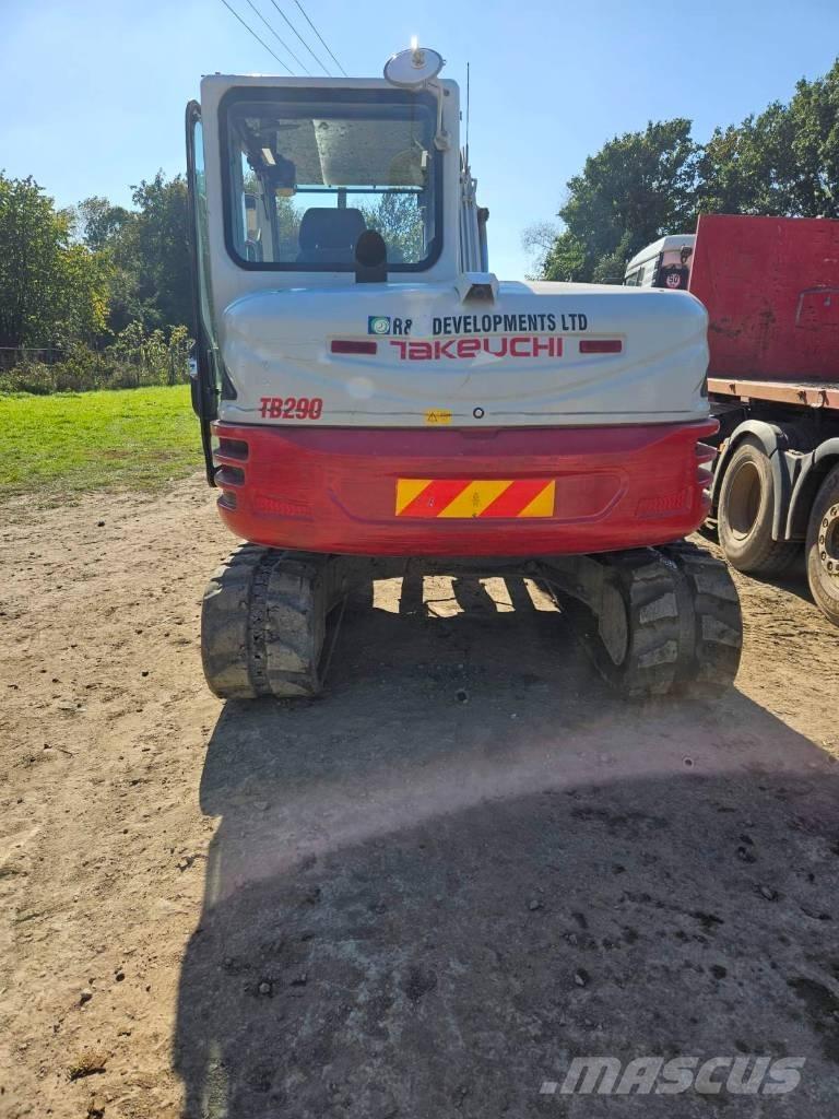 Takeuchi TB 290 Midi ekskavatörler 7 - 12 t