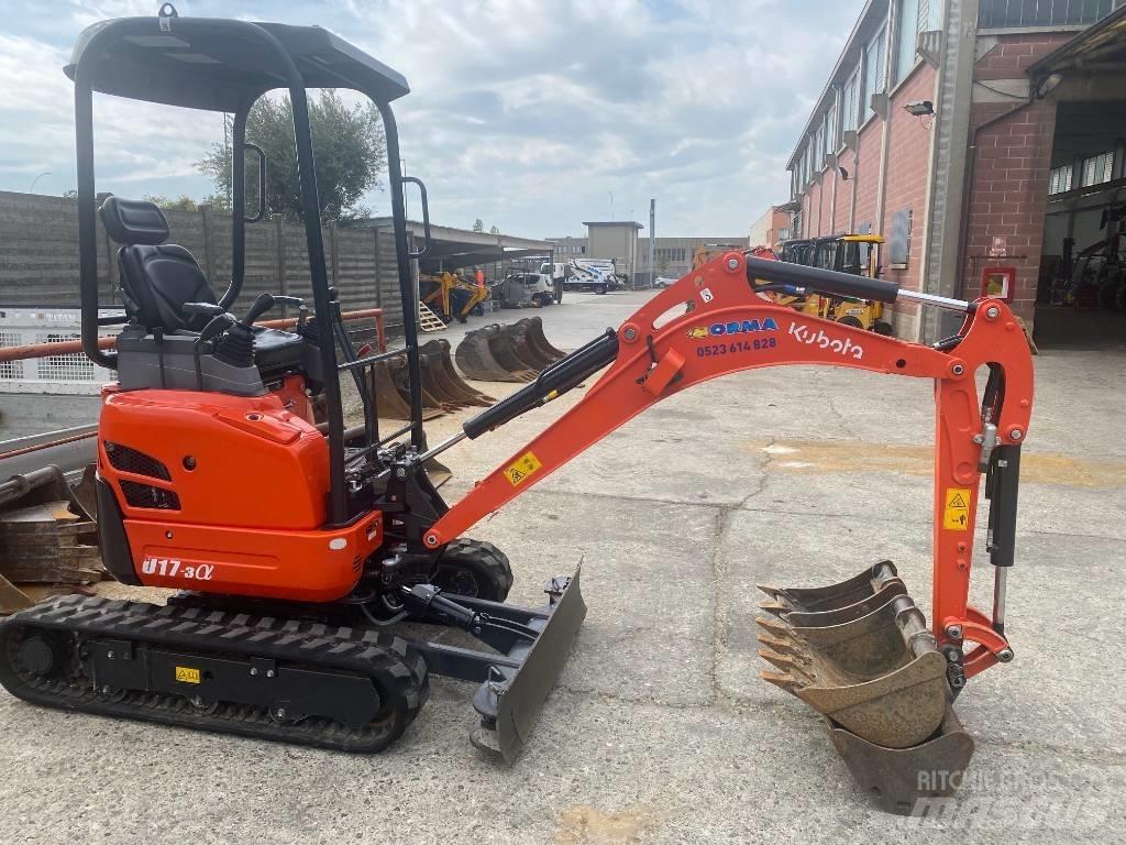 Kubota U 17-3 Mini ekskavatörler, 7 tona dek