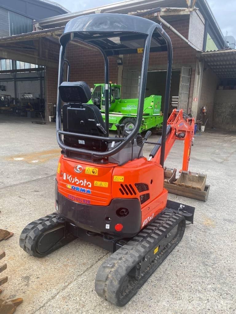 Kubota U 17-3 Mini ekskavatörler, 7 tona dek