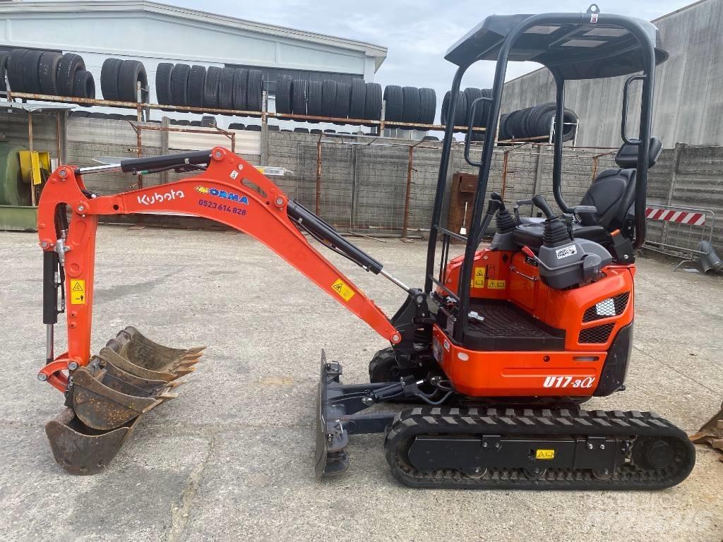 Kubota U 17-3 Mini ekskavatörler, 7 tona dek