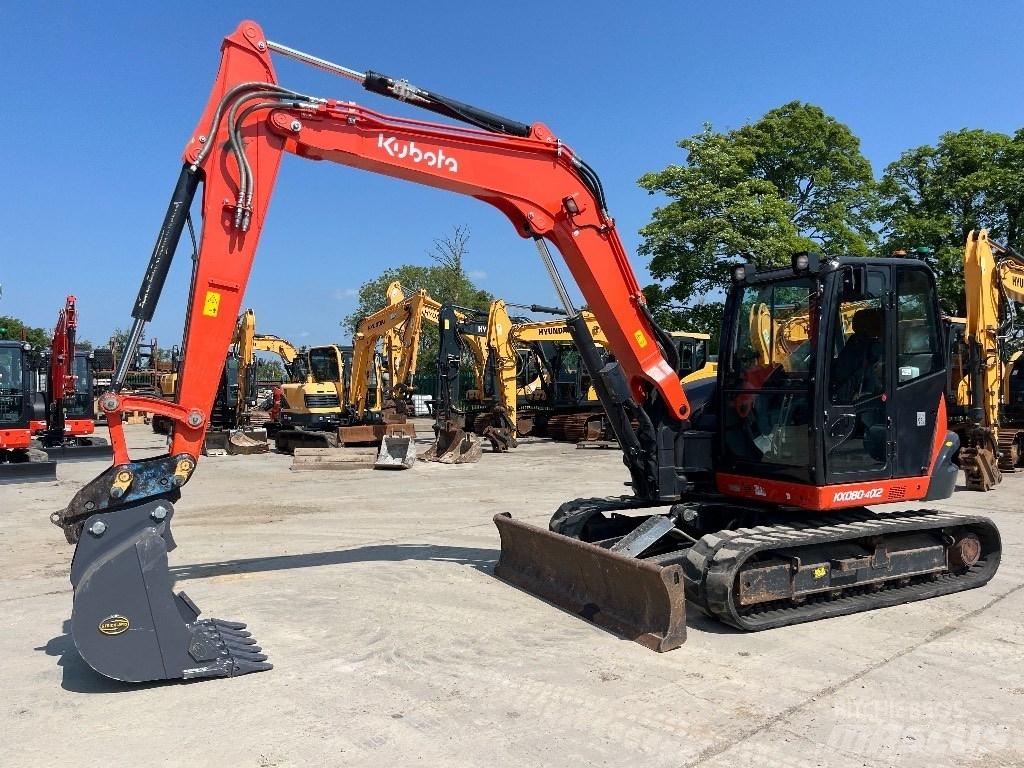 Kubota KX 080-4 Midi ekskavatörler 7 - 12 t