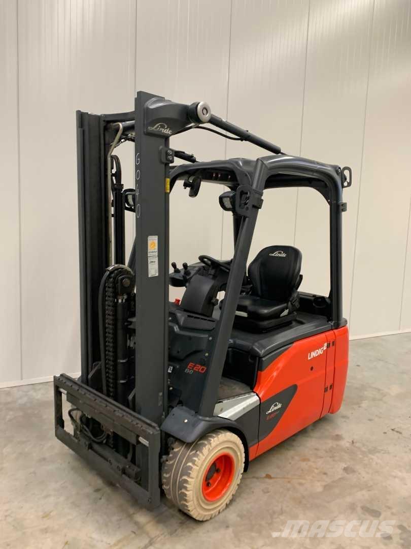 Linde E20L Elektrikli forkliftler