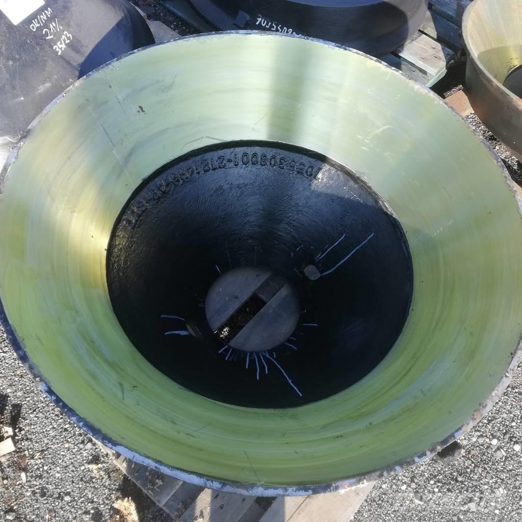 Metso HP 200 Mantle Diger parçalar