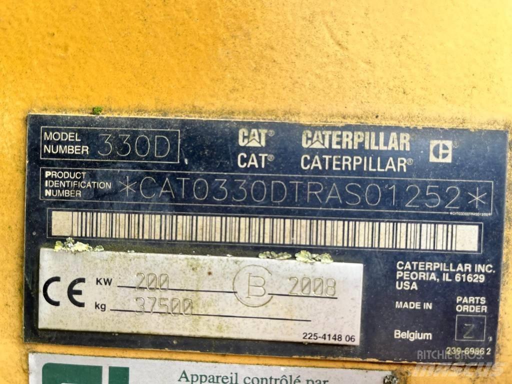 CAT 330 D L Paletli ekskavatörler