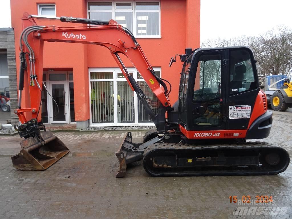 Kubota KX 080-4 Midi ekskavatörler 7 - 12 t
