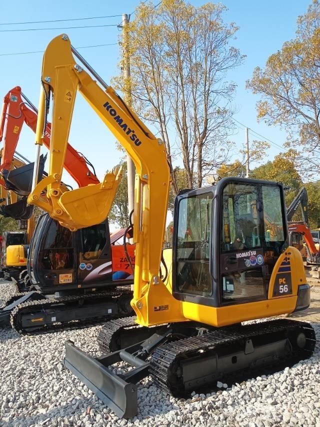 Komatsu PC 56 Mini ekskavatörler, 7 tona dek
