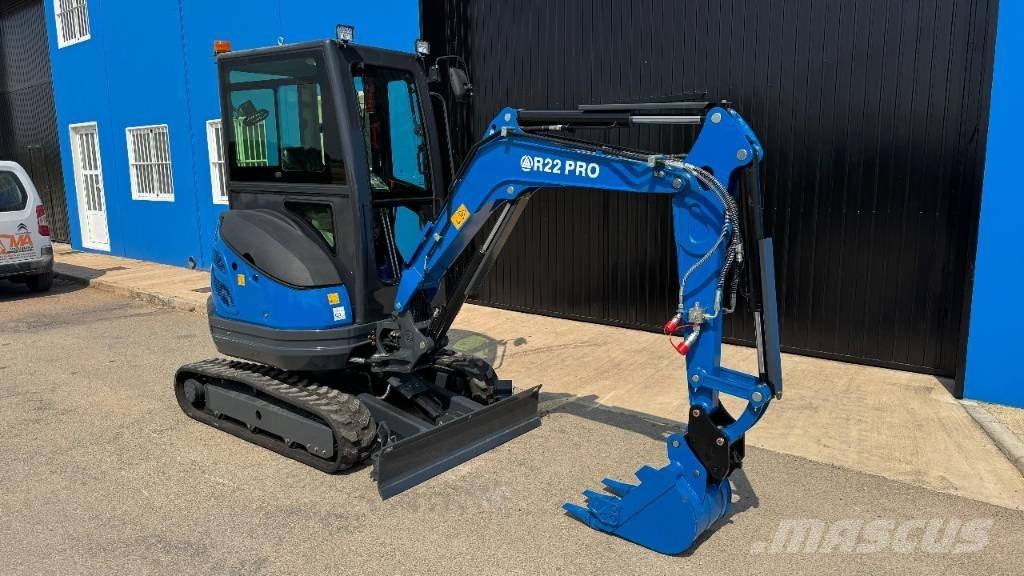 Rippa R22 PRO Mini ekskavatörler, 7 tona dek