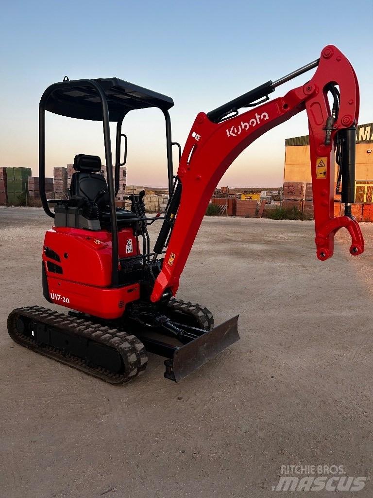 Kubota U 17-3 Mini ekskavatörler, 7 tona dek