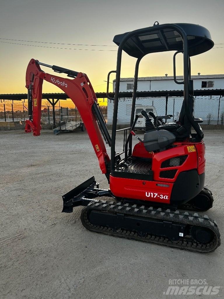 Kubota U 17-3 Mini ekskavatörler, 7 tona dek
