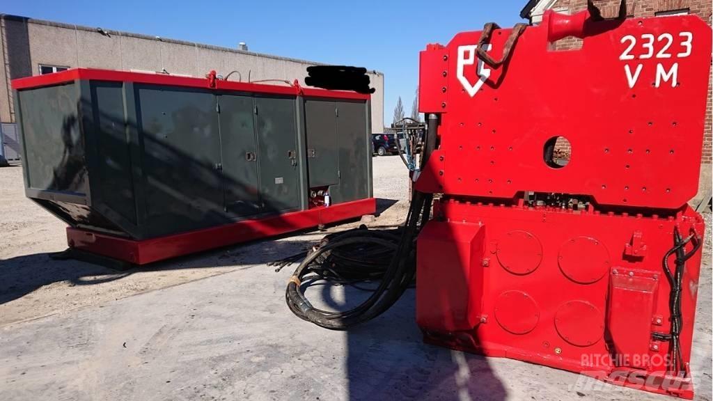 PVE 2323VM Titreşimli kazık çakıcıları