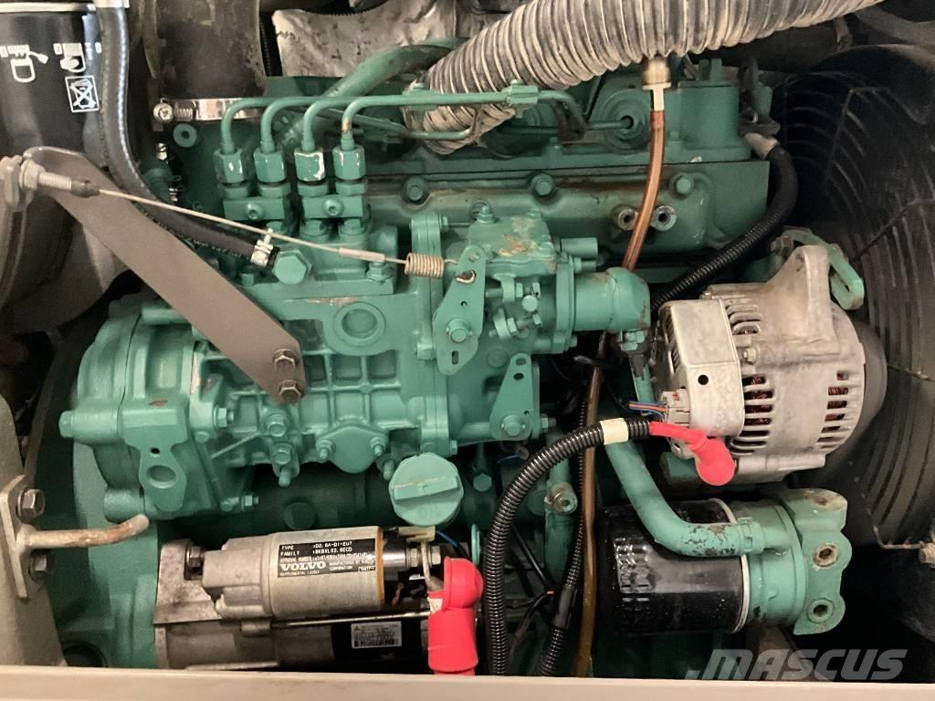 Volvo ECR 50 D Mini ekskavatörler, 7 tona dek