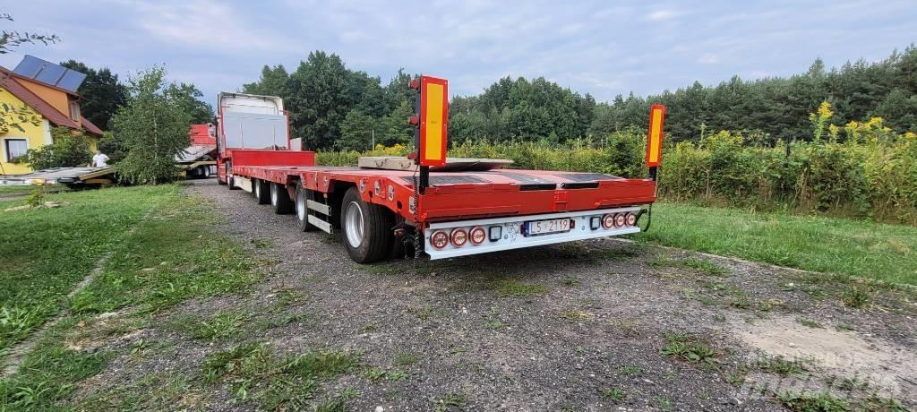 Fliegl SVS 580T Low loader yari çekiciler