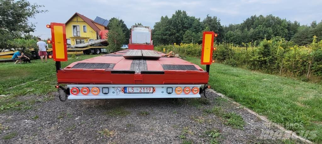 Fliegl SVS 580T Low loader yari çekiciler