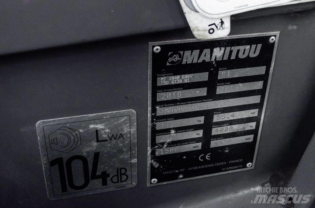 Manitou MT 1840 Teleskopik yükleyiciler