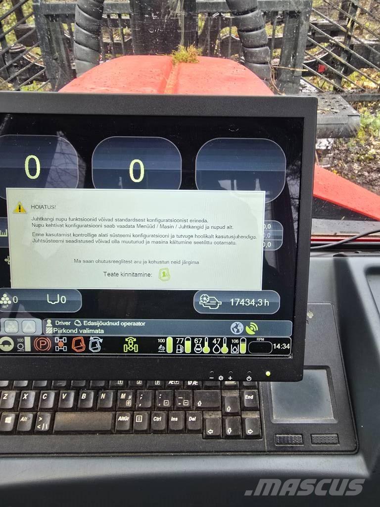 Komatsu 875 Tomruk yükleyici traktörler