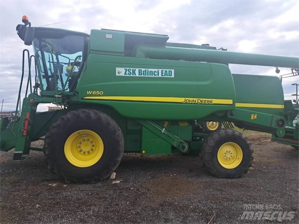 John Deere W650 Biçerdöverler