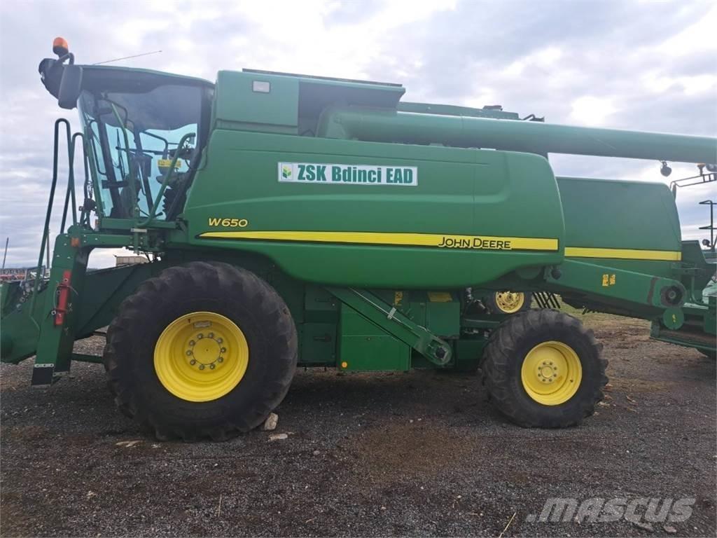 John Deere W650 Biçerdöverler