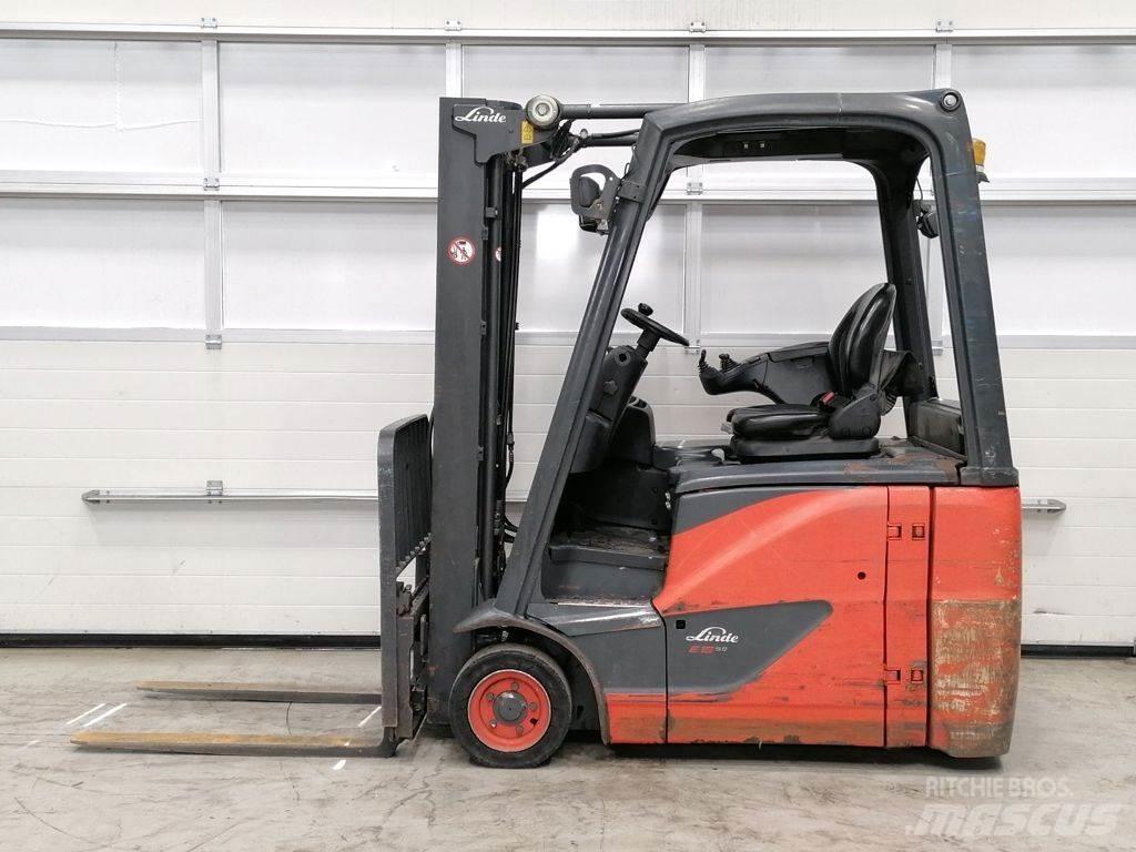 Linde E16H-02 Elektrikli forkliftler