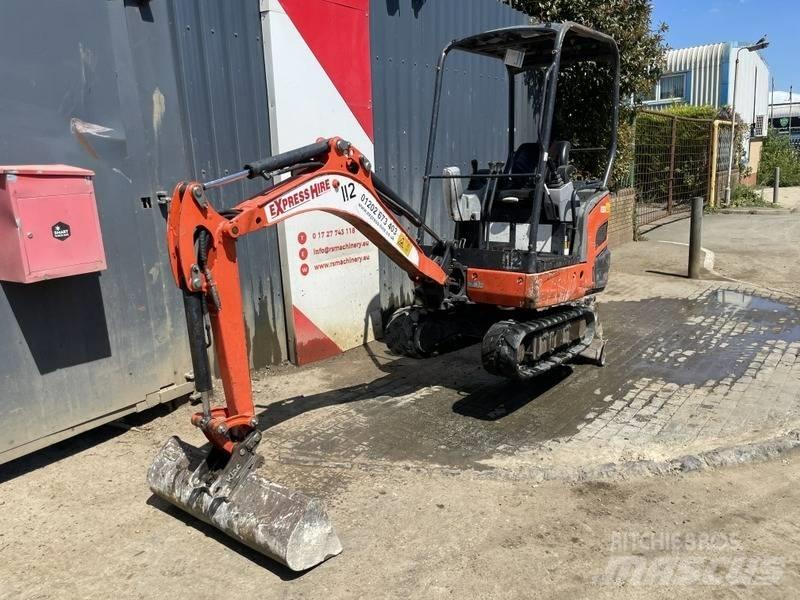 Kubota KX 015-4 Mini ekskavatörler, 7 tona dek