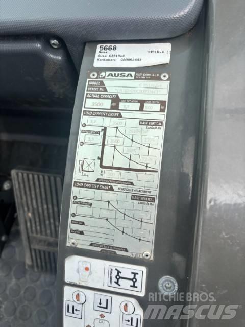 Ausa C 351 Arazi tipi forklift