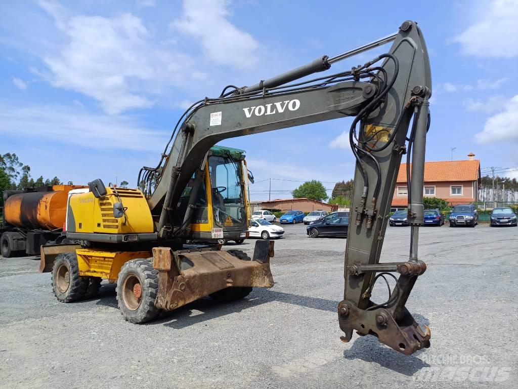 Volvo EW 160 B Lastik tekerli ekskavatörler