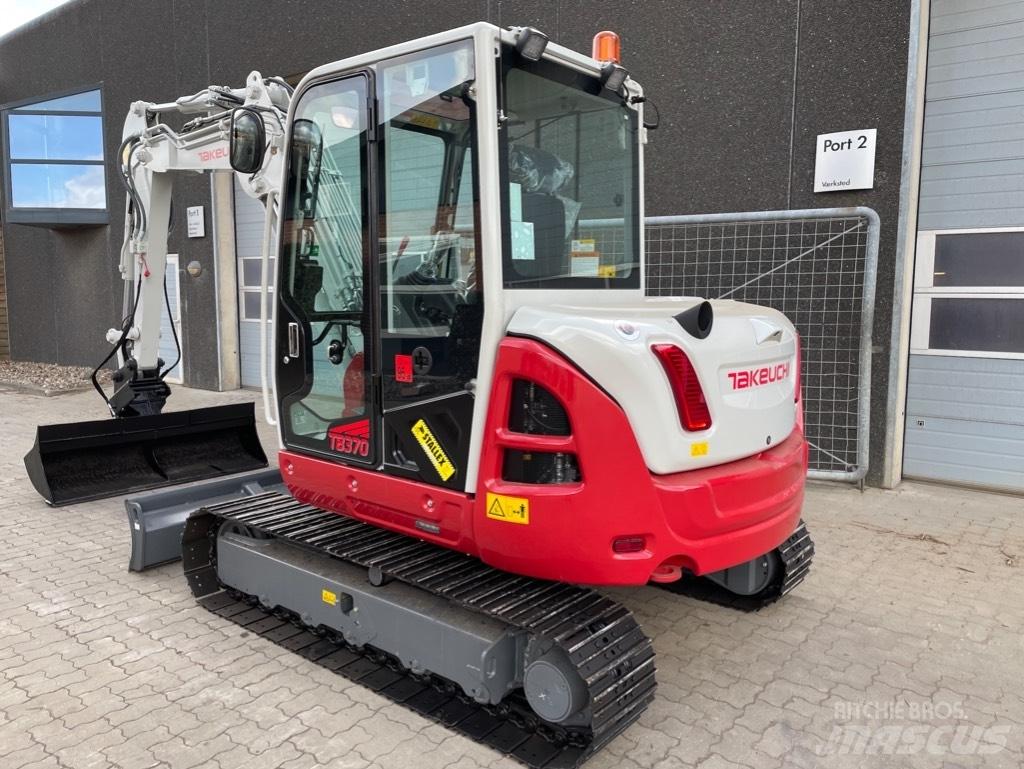 Takeuchi TB370 Mini ekskavatörler, 7 tona dek