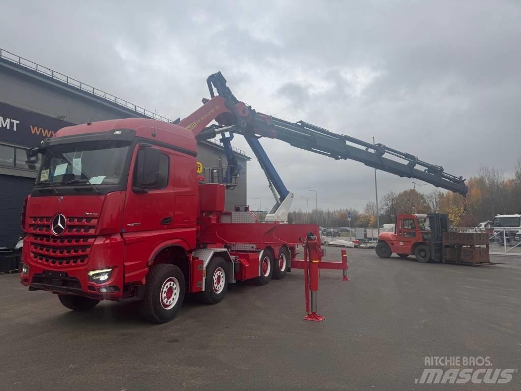 Mercedes-Benz 3258 Araç üzeri vinçler