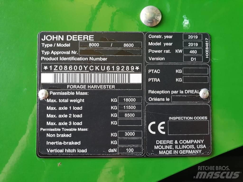 John Deere 8600I Silaj makinasi