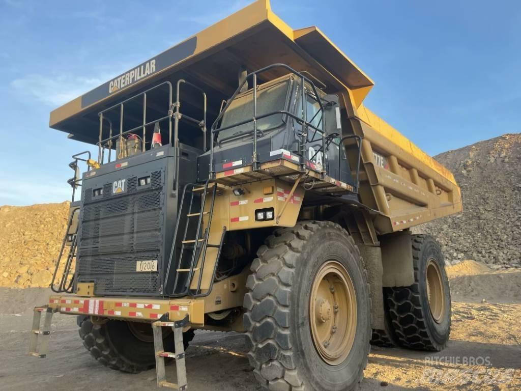 CAT 777e Boşaltma römorkları