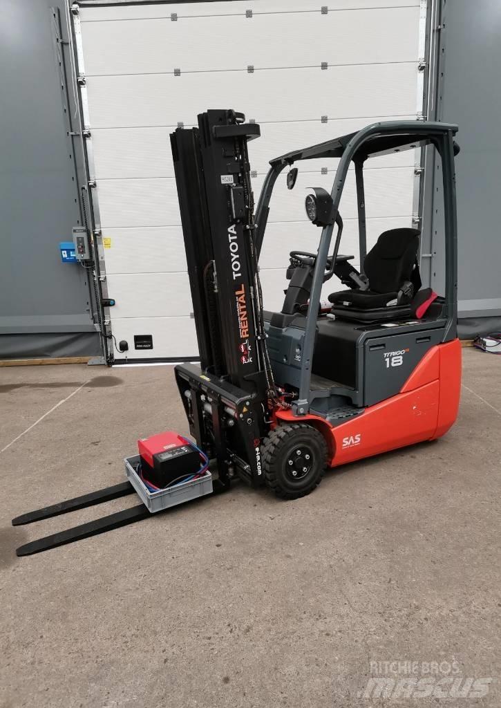 Toyota 8FBEK18T Elektrikli forkliftler