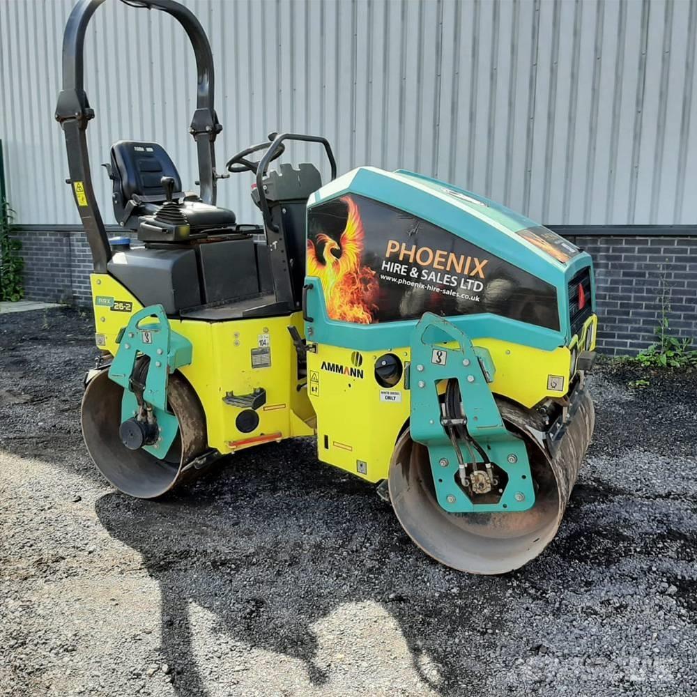 Ammann ARX 26-2 Çift tamburlu silindirler