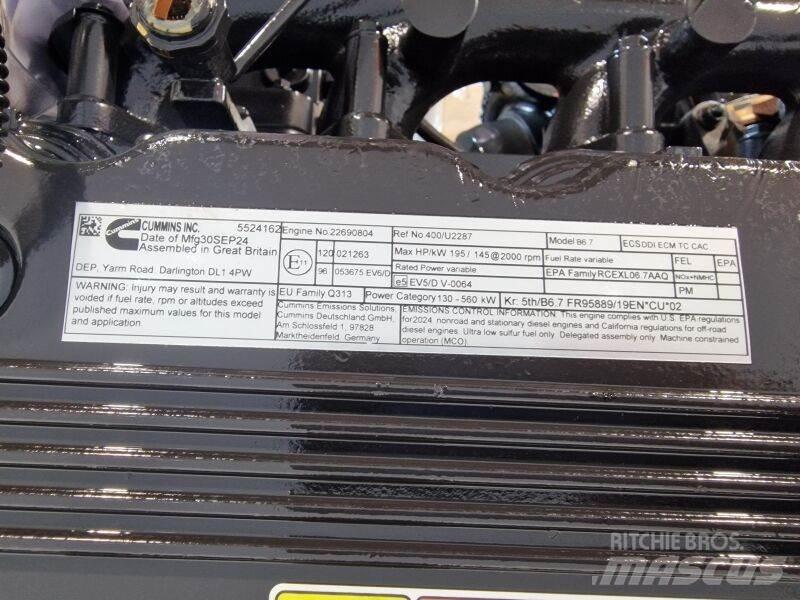 Cummins B6.7 Motorlar